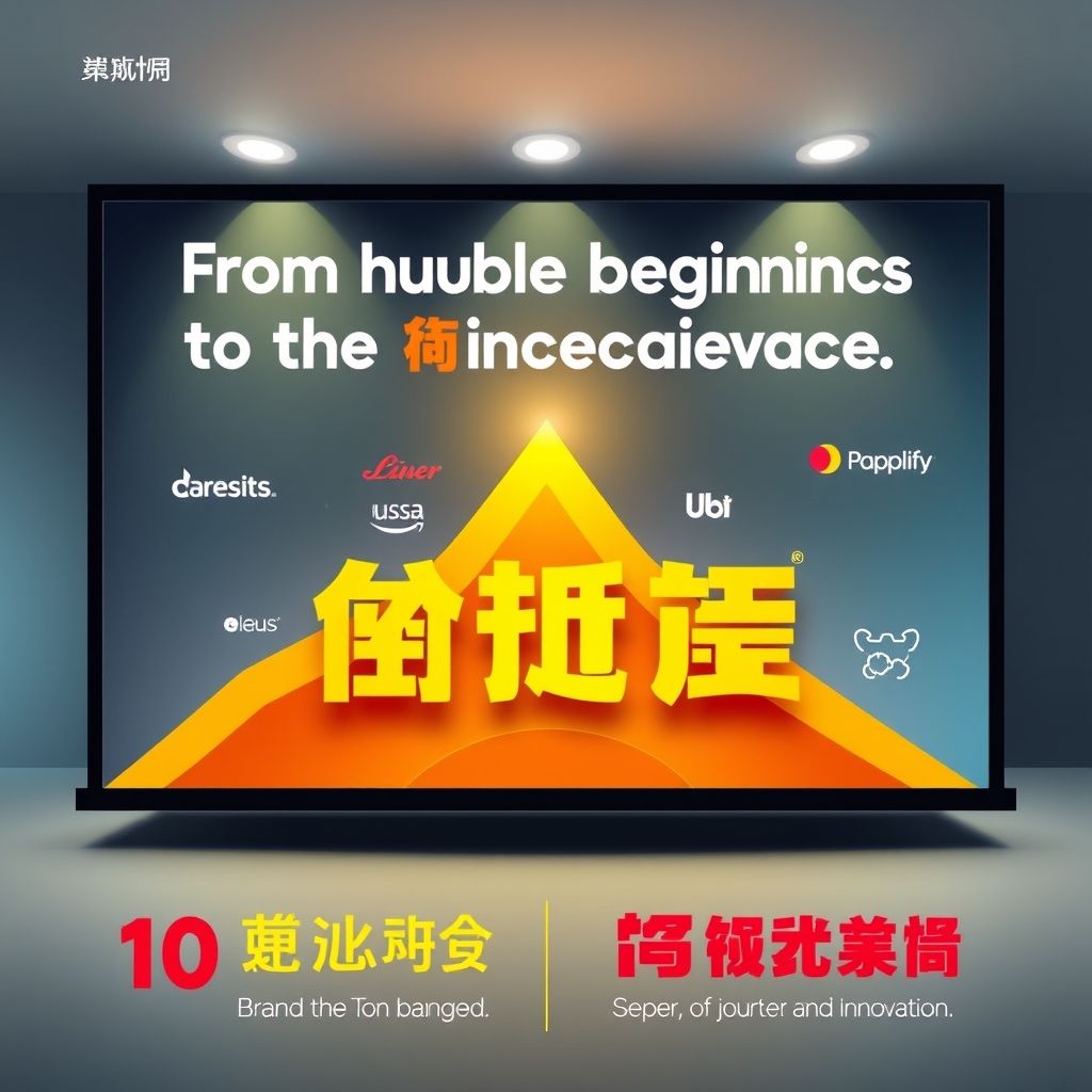 จากศูนย์สู่ยอด: 10 แบรนด์ที่พิสูจน์ความสำเร็จ